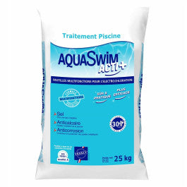 Sel Pour Piscine Aquaswim Acti + 3-en-1 25 Kg