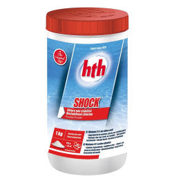  HTH Shock - Chlore Non Stabilisé Poudre 1kg