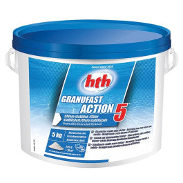  HTH Granufast Action 5 - Chlore Stabilisé Granulés 5kg