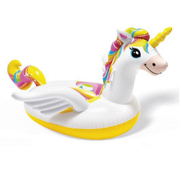  Bouée Licorne Gonflable à Chevaucher Intex