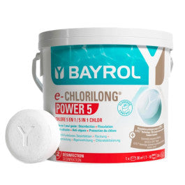  Bayrol E.Chlorilong POWER 5 - Galets De Chlore à Dissolution Lente 5kg