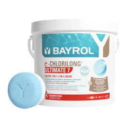  Bayrol E.Chlorilong Ultimate 7 - Galets De Chlore Bi-phase 7 Fonctions 4,8kg