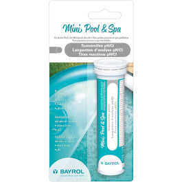  Tube De 25 Bandelettes PH/CL Mini Pool & Spa Bayrol