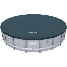  Bâche De Protection Bestway Ronde Pour Piscine De 5,49 M
