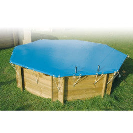  Bâche Hivernage Piscine Octogonale Ubbink Ø 450 Cm