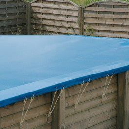  Bâche Hivernage Piscine Rectangulaire Ubbink 500 X 800 Cm