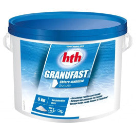  HTH Granufast - Chlore Stabilisé Granulés 5 Kg