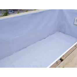  Feutre De Protection Pour Paroi De Piscine Ubbink Blanc L 1,35 X L 11,80 M