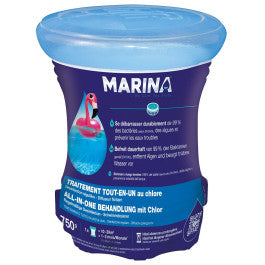  Marina Désinfection Régulière - Diffuseur Flottant Traitement Complet Au Chlore 750g - Pour Piscine 10 à 30 M³