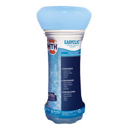  HTH Easyclic - Diffuseur Flottant Traitement Complet Au Chlore 1,66kg - Pour Piscine 30 à 60 M³