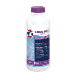  HTH Blackal Shock - Anti-algues Curatif Liquide Concentré 1L