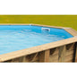  Liner Bleu Pour Piscine En Bois Ubbink - Ø 430 Cm
