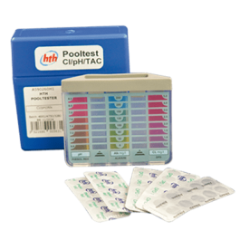  HTH - Trousse D'analyse Pooltester Chlore / PH / ALK